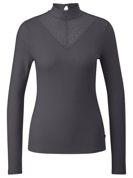 Foto van product QS Shirt antraciet