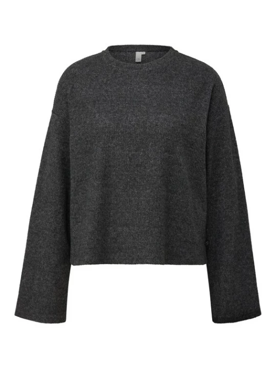 Foto van product QS Shirt antraciet / donkergrijs