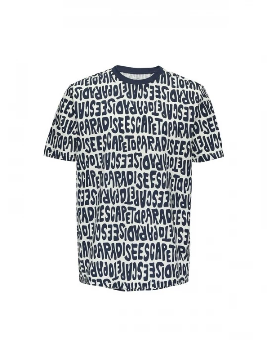 Foto van product QS Shirt 'Q / S designed by - T-shirt' blauw