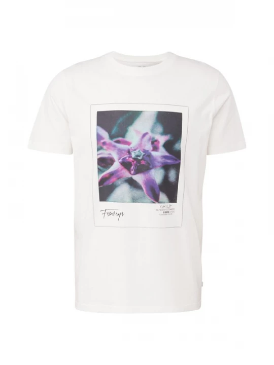 Foto van product QS Shirt blauw / groen / lila / wit