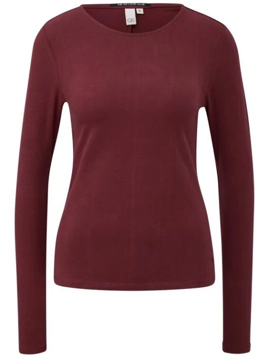 Foto van product QS Shirt bordeaux