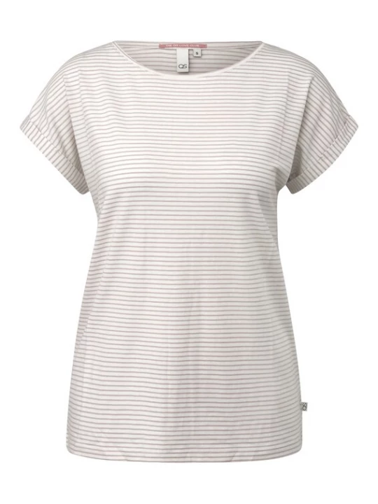 Foto van product QS Shirt bruin
