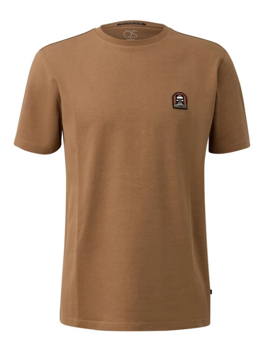 Foto van product QS Shirt bruin