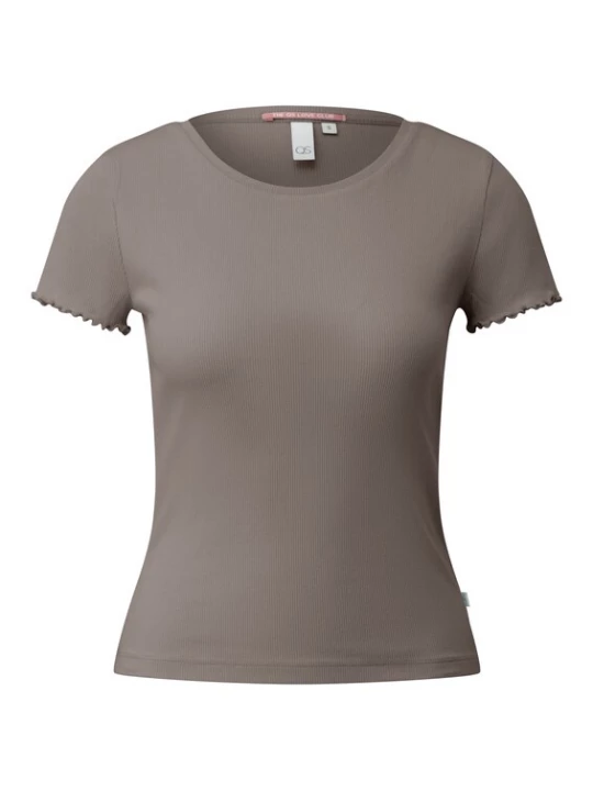 Foto van product QS Shirt bruin