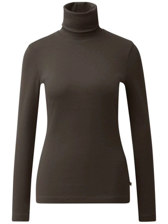 Foto van product QS Shirt bruin