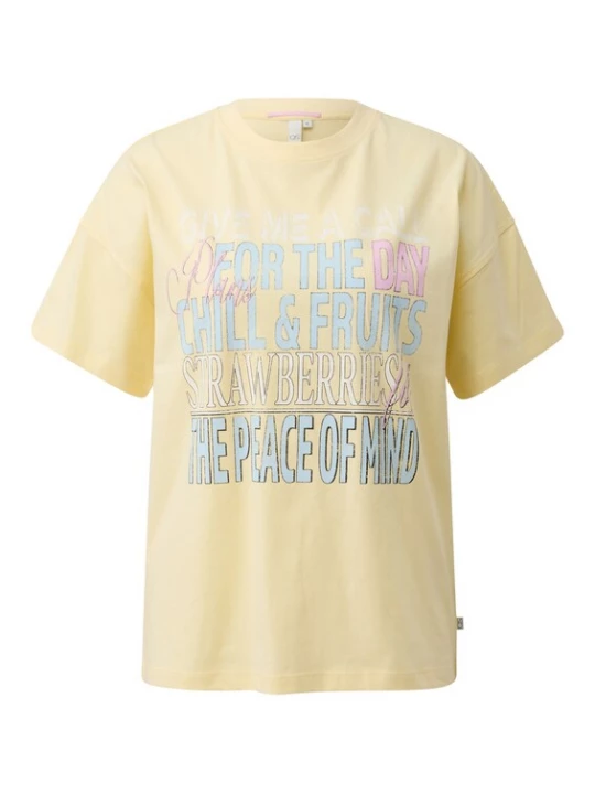 Foto van product QS Shirt citroen