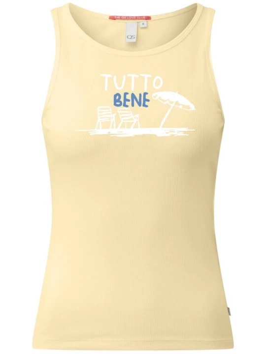 Foto van product QS Shirt citroen