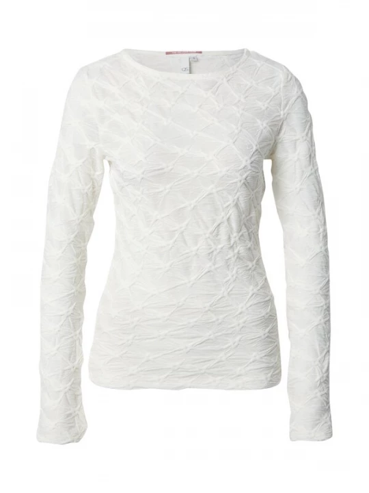 Foto van product QS Shirt crème