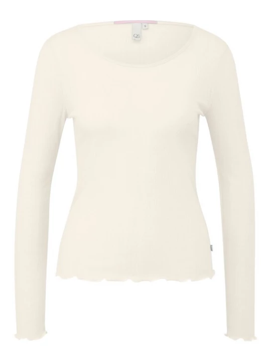 Foto van product QS Shirt crème