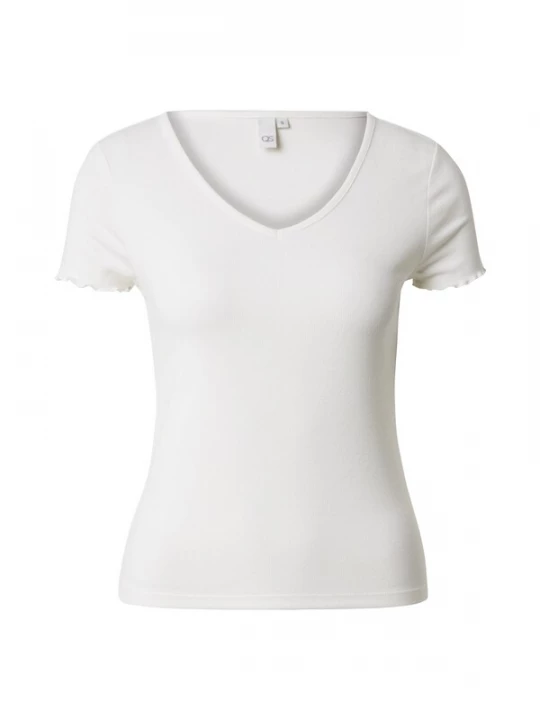 Foto van product QS Shirt crème
