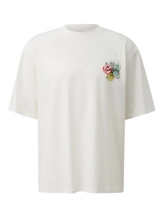 Foto van product QS Shirt crème