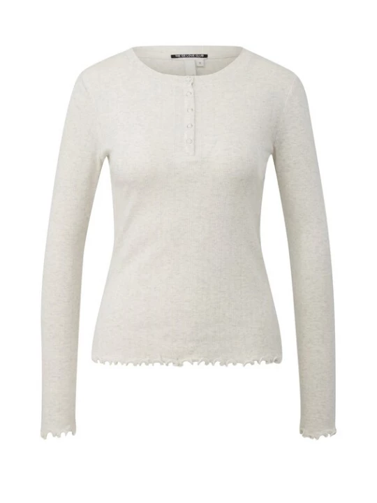 Foto van product QS Shirt crème