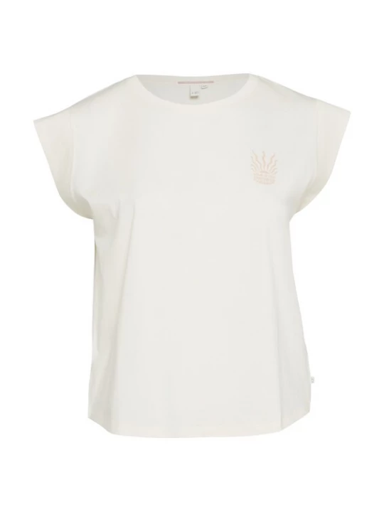 Foto van product QS Shirt crème / nude