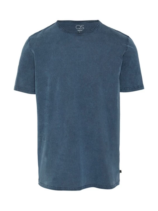 Foto van product QS Shirt donkerblauw