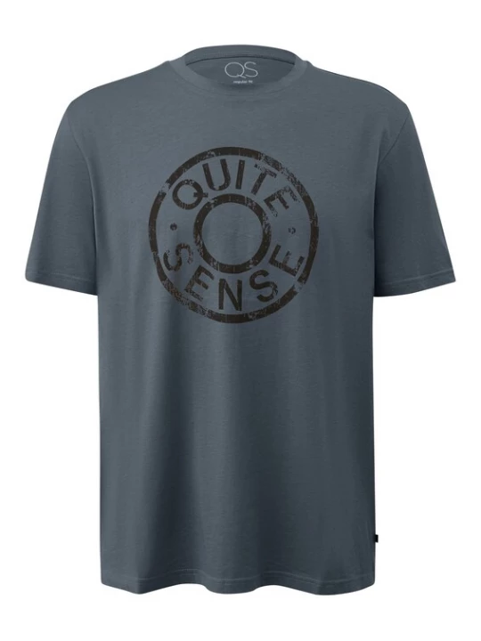 Foto van product QS Shirt donkerblauw