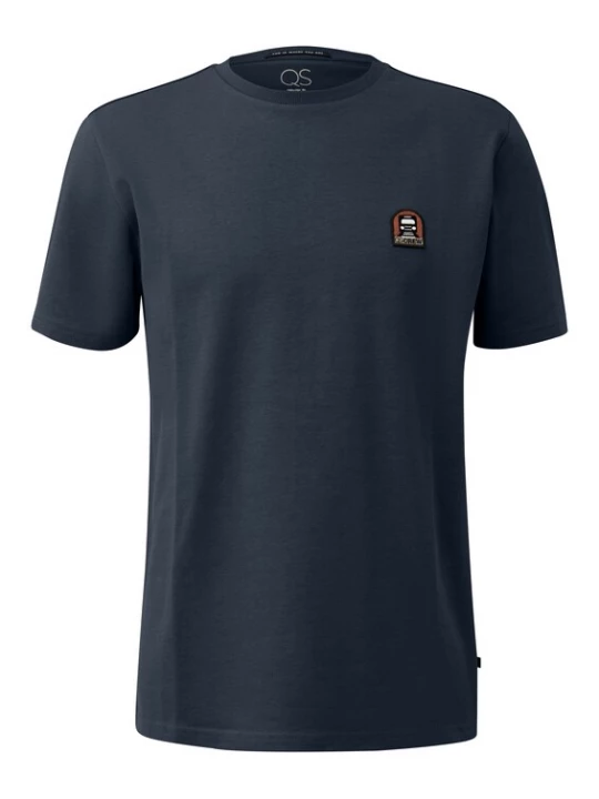 Foto van product QS Shirt donkerblauw