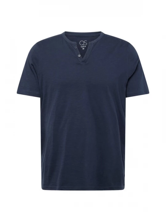 Foto van product QS Shirt donkerblauw