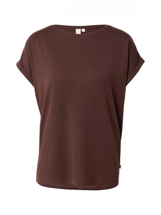 Foto van product QS Shirt donkerbruin