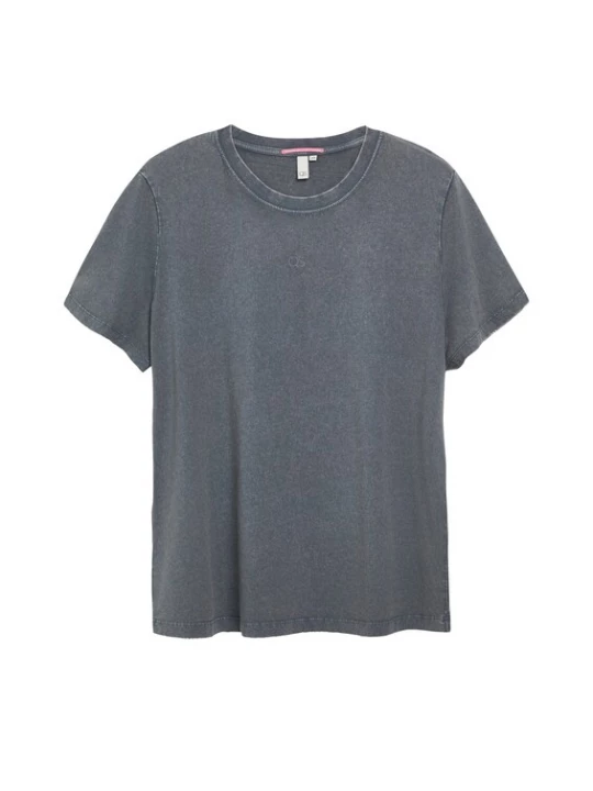 Foto van product QS Shirt donkergrijs