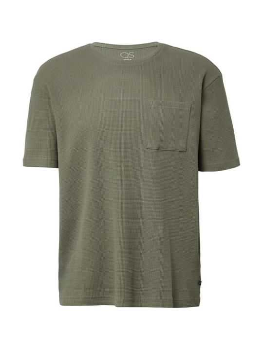 Foto van product QS Shirt donkergroen