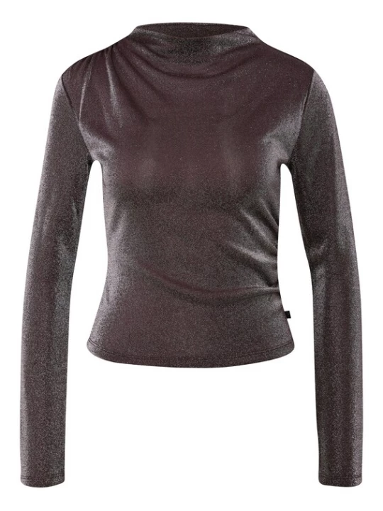Foto van product QS Shirt donkerlila