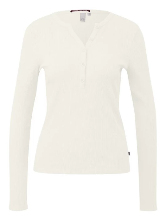 Foto van product QS Shirt ecru