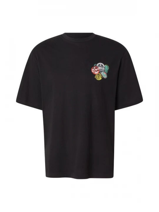 Foto van product QS Shirt geel / rood / zwart / wit