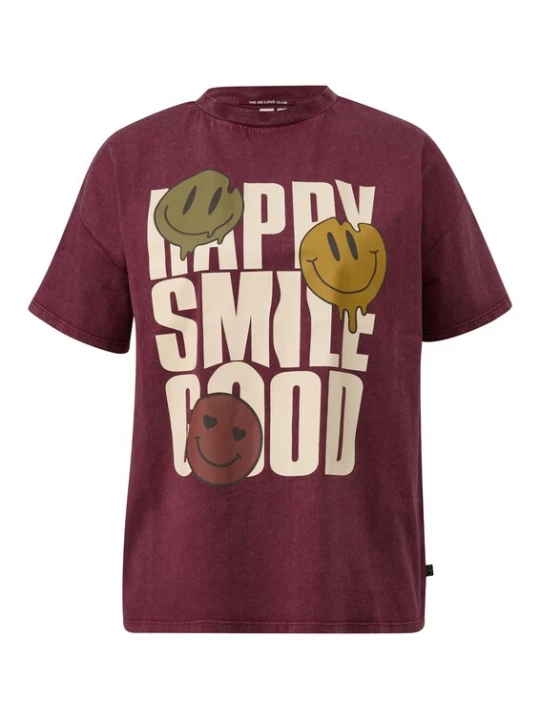 Foto van product QS Shirt gemengde kleuren / bordeaux