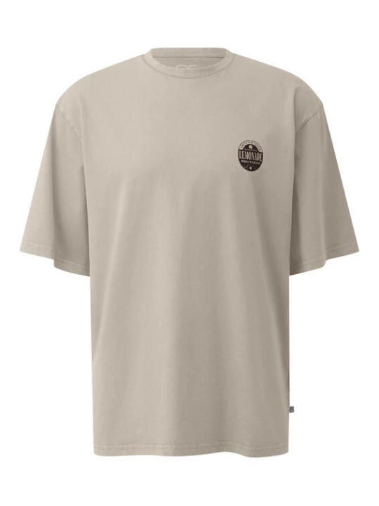Foto van product QS Shirt greige / zwart