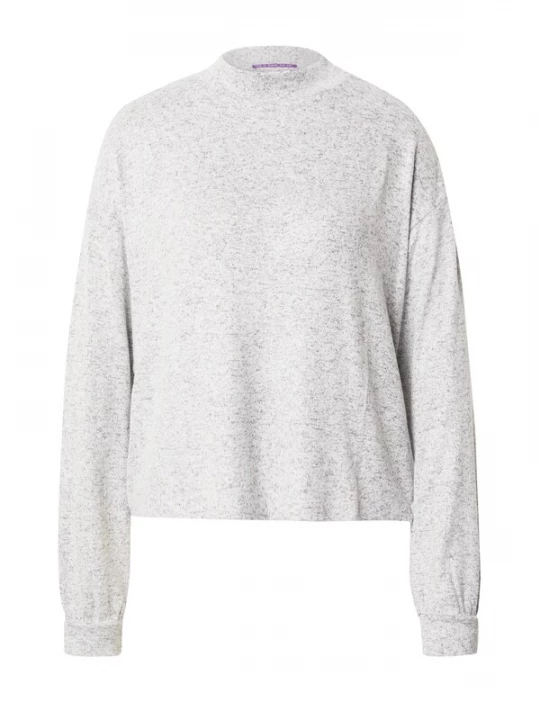 Foto van product QS Shirt grijs gemêleerd