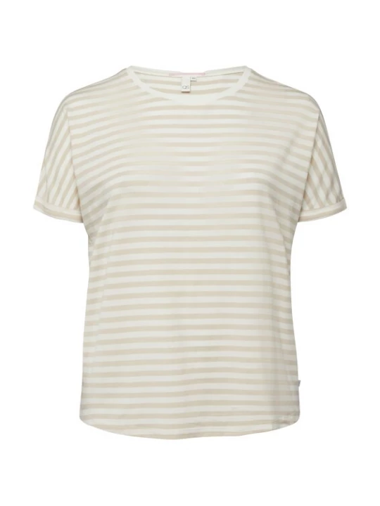 Foto van product QS Shirt lichtbeige