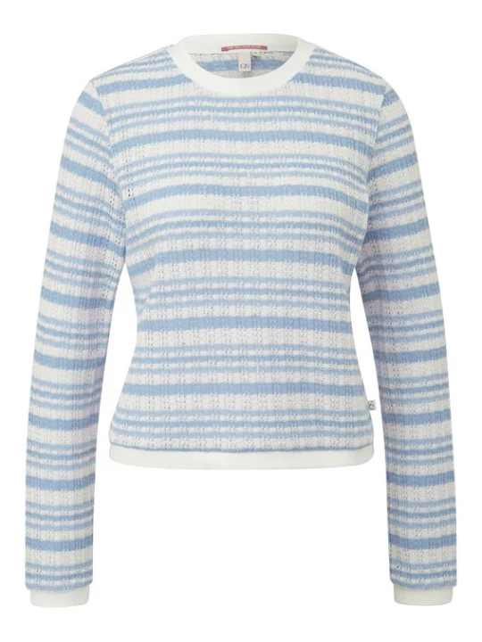Foto van product QS Shirt lichtblauw