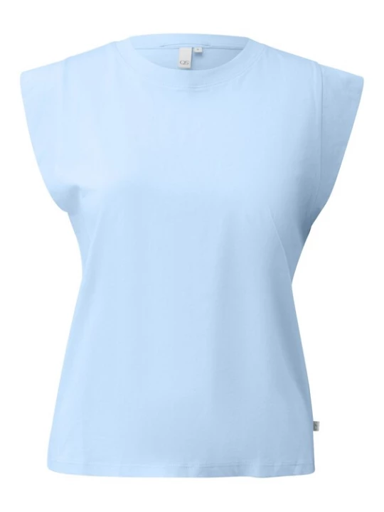 Foto van product QS Shirt lichtblauw