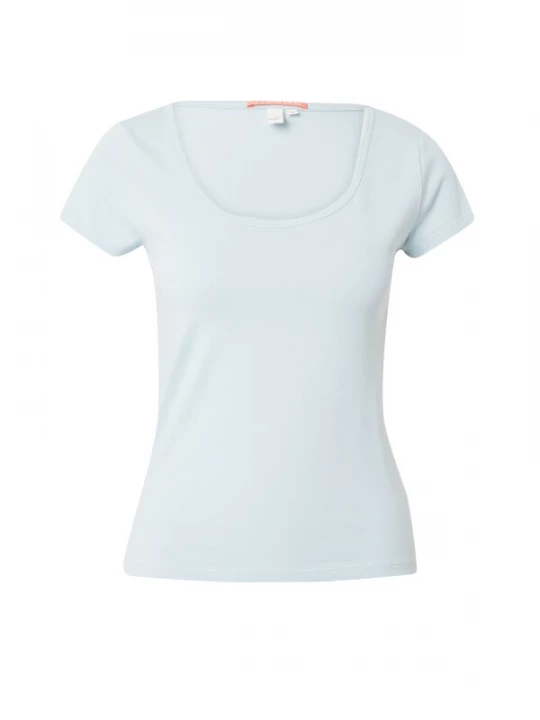 Foto van product QS Shirt lichtblauw
