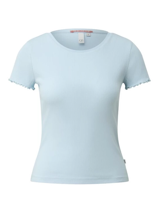 Foto van product QS Shirt lichtblauw