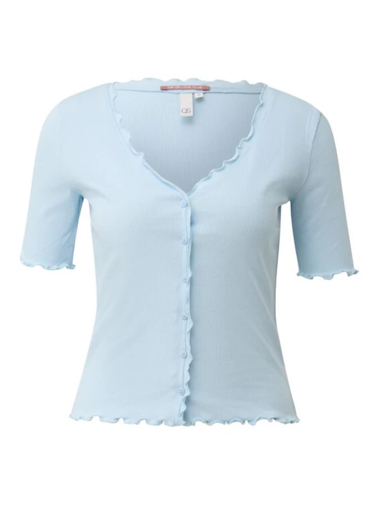 Foto van product QS Shirt lichtblauw