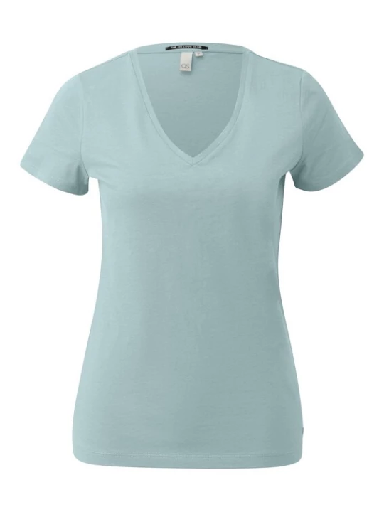 Foto van product QS Shirt lichtblauw