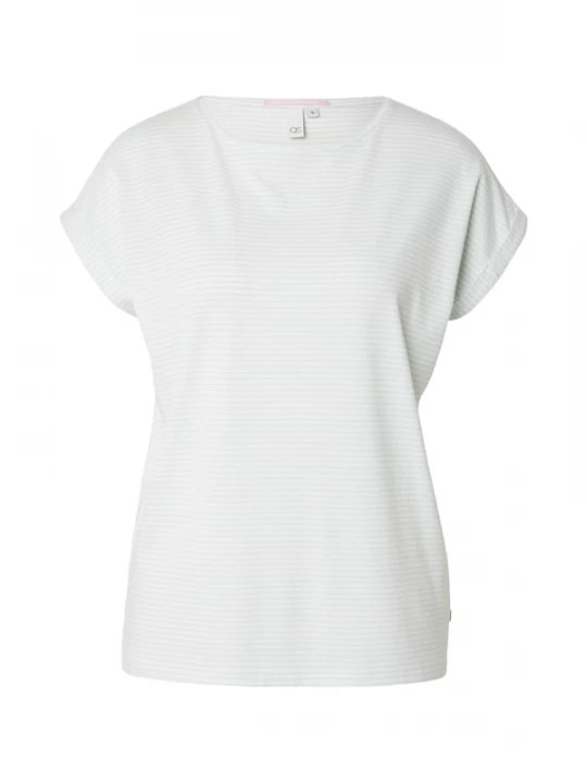 Foto van product QS Shirt lichtblauw / wit