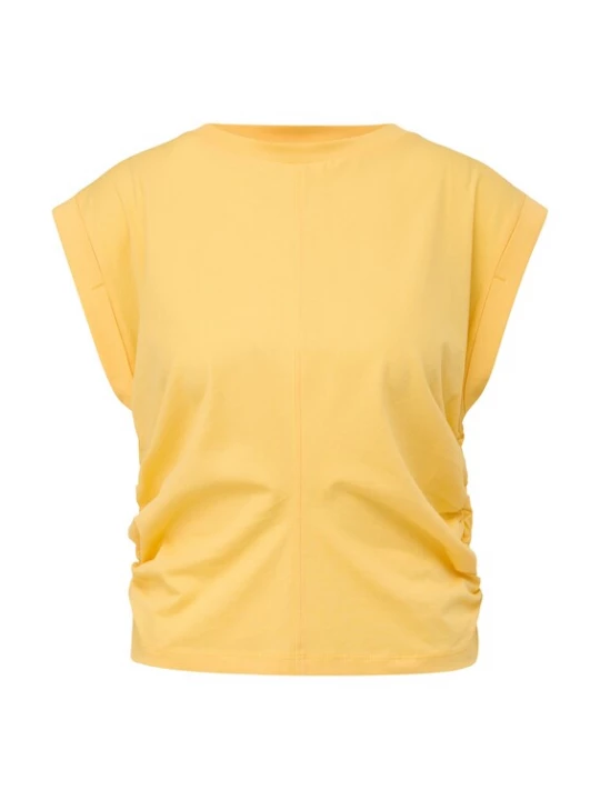 Foto van product QS Shirt lichtgeel