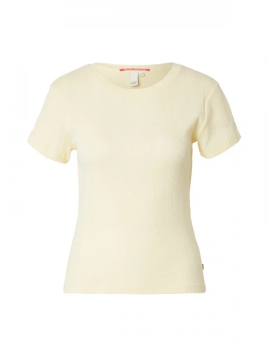 Foto van product QS Shirt lichtgeel
