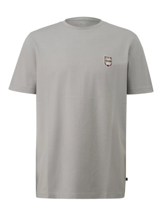 Foto van product QS Shirt lichtgrijs