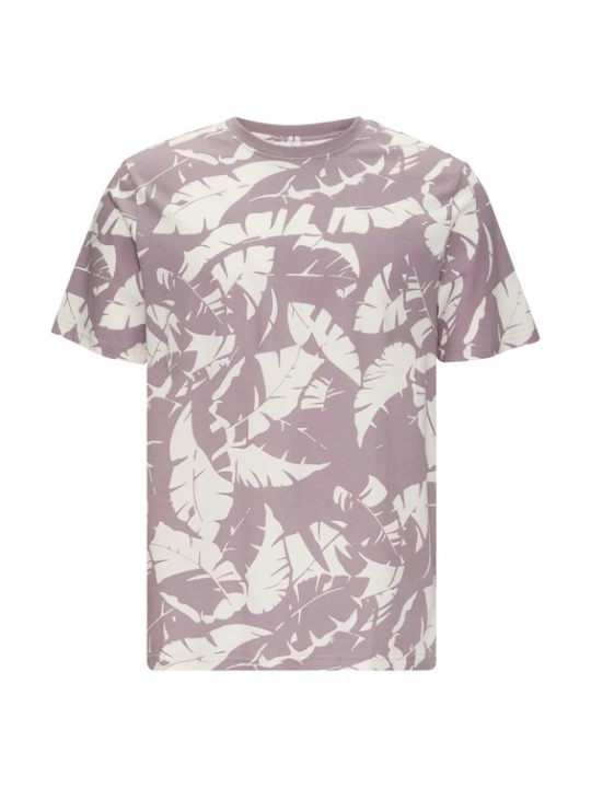 Foto van product QS Shirt lila / wit