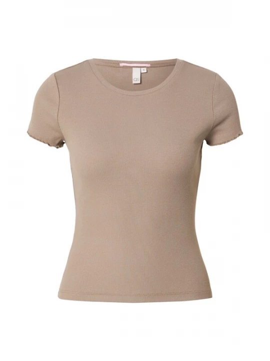 Foto van product QS Shirt mokka
