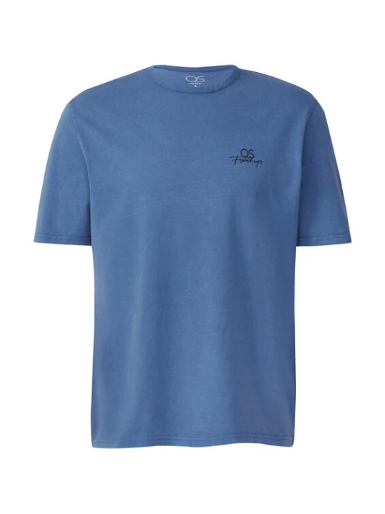 Foto van product QS Shirt navy / zwart