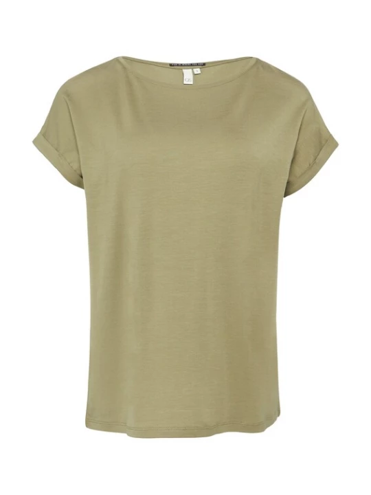 Foto van product QS Shirt olijfgroen