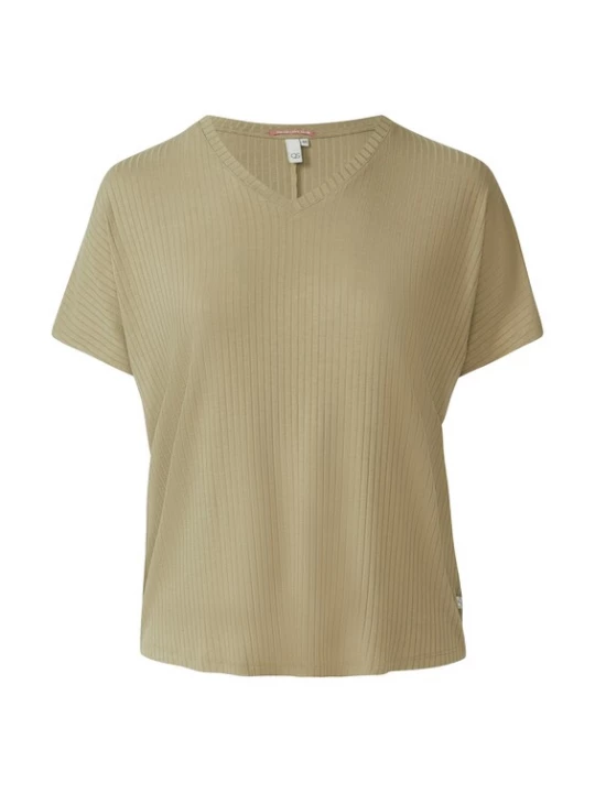 Foto van product QS Shirt olijfgroen