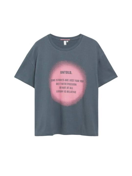 Foto van product QS Shirt opaal / pitaja roze