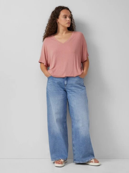 Foto van product QS Shirt oudroze