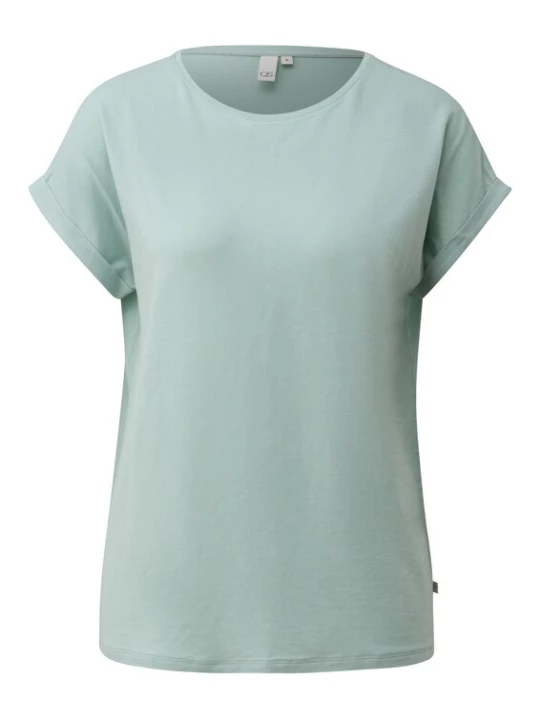 Foto van product QS Shirt pastelblauw