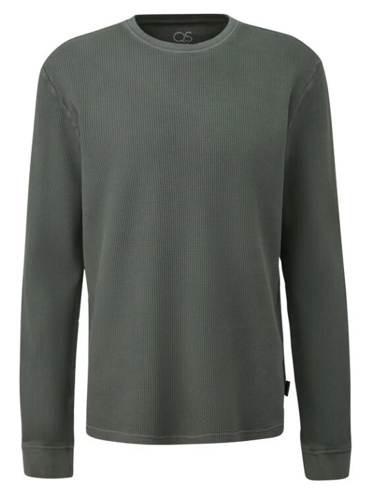 Foto van product QS Shirt pastelgroen
